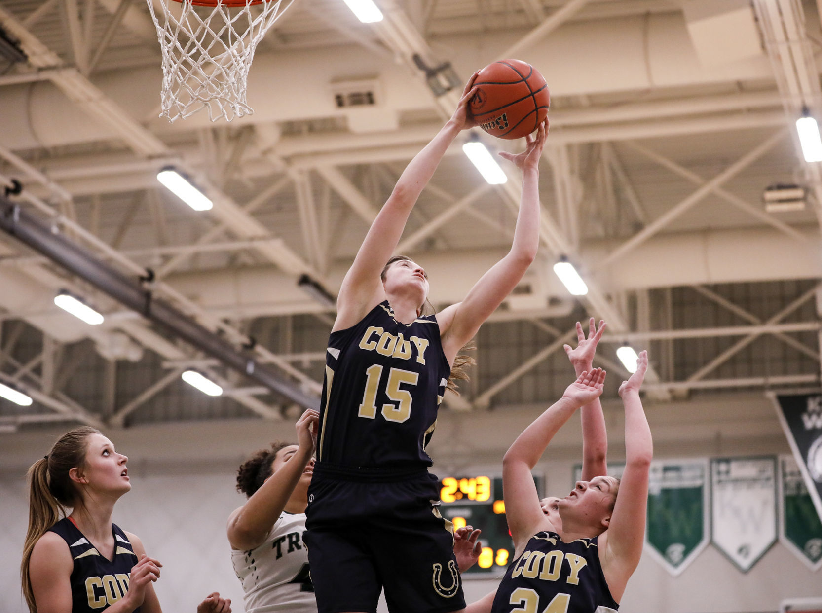 KW v Cody girls basketball